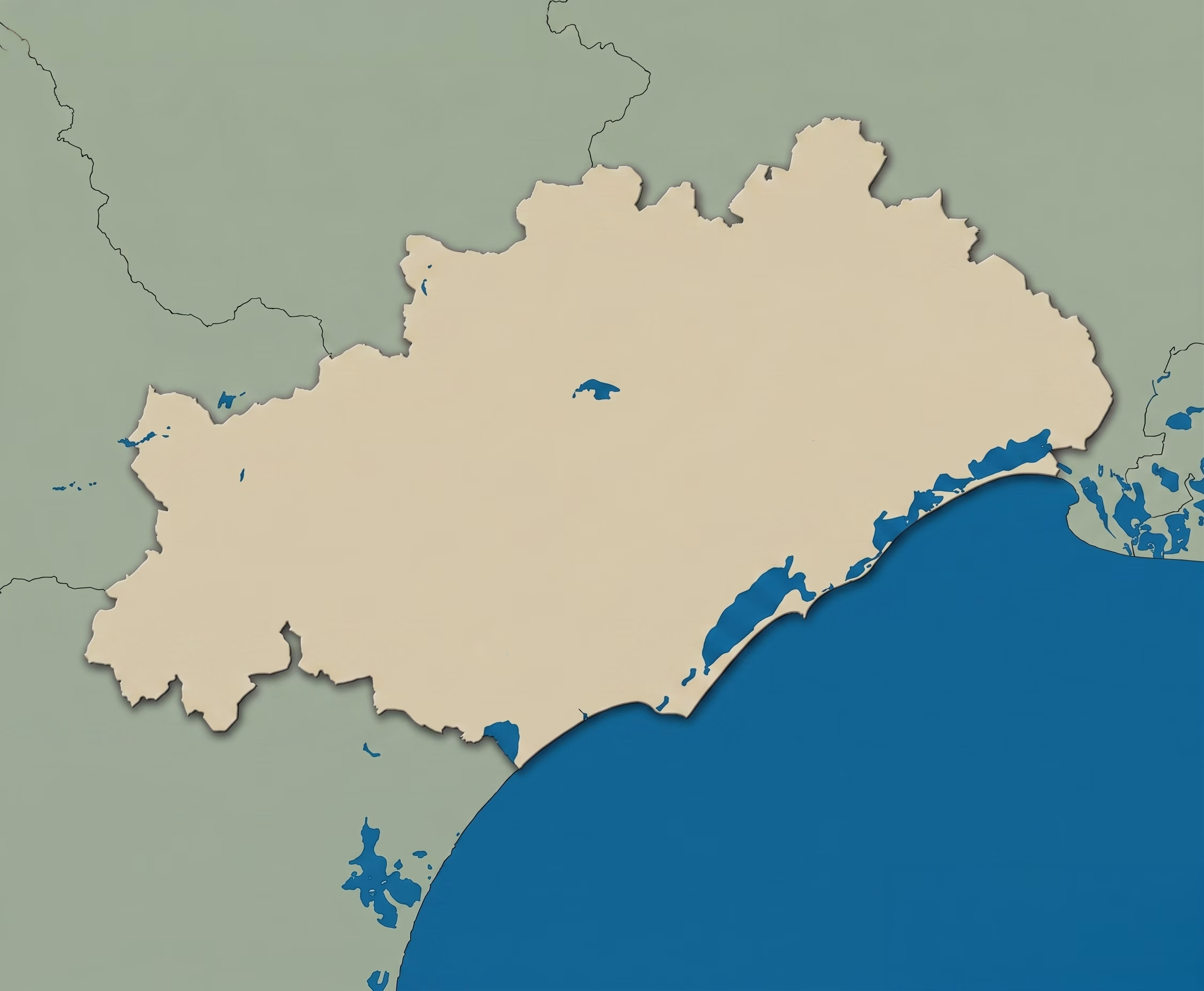 Carte Hérault